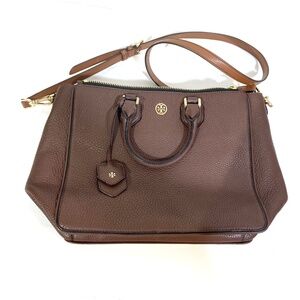 TORY BURCH CROSSBODY TOTE USED GREAT SHAPE